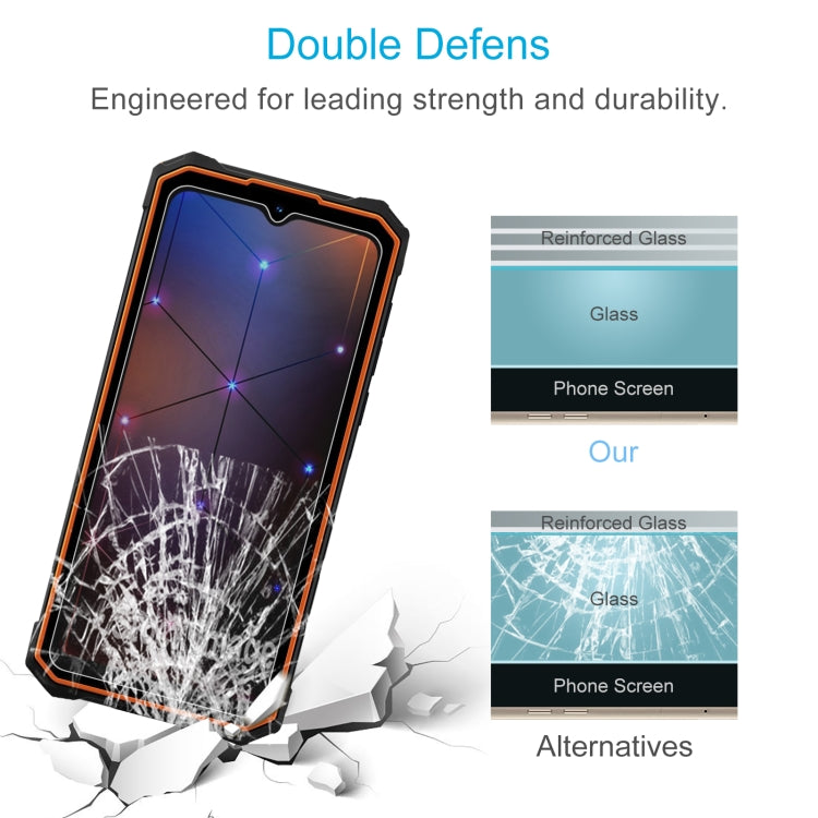 For Hotwav Cyber 13 Pro 50pcs 0.26mm 9H 2.5D Tempered Glass Film