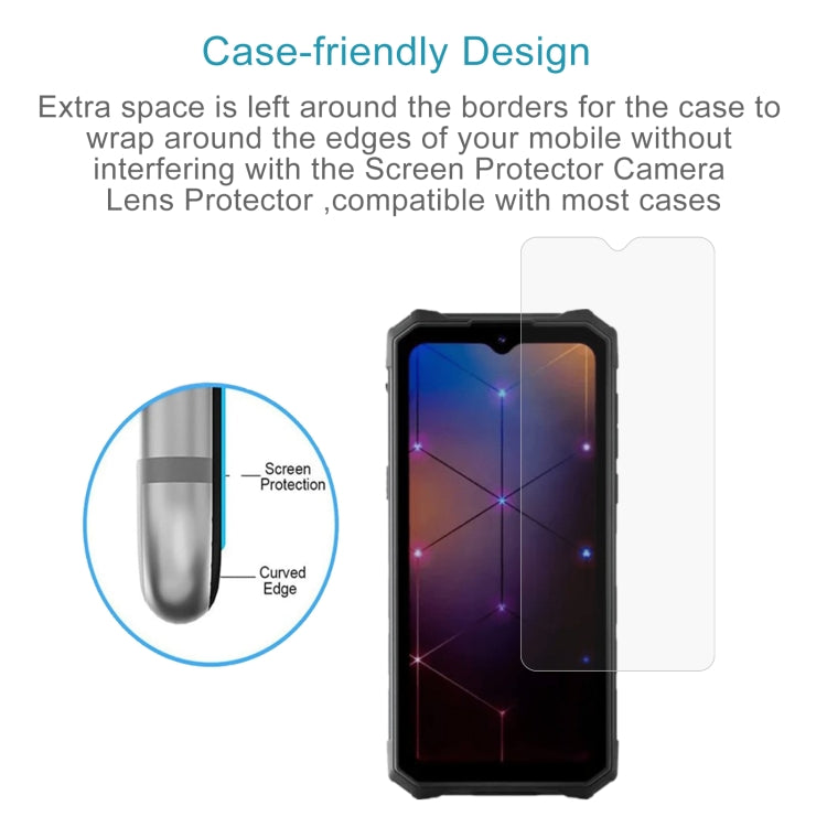 For HOTWAV Cyber 13 50pcs 0.26mm 9H 2.5D Tempered Glass Film