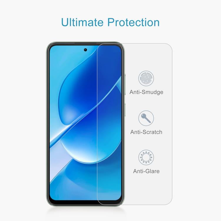 For HOTWAV Note 18 Pro 50pcs 0.26mm 9H 2.5D Tempered Glass Film