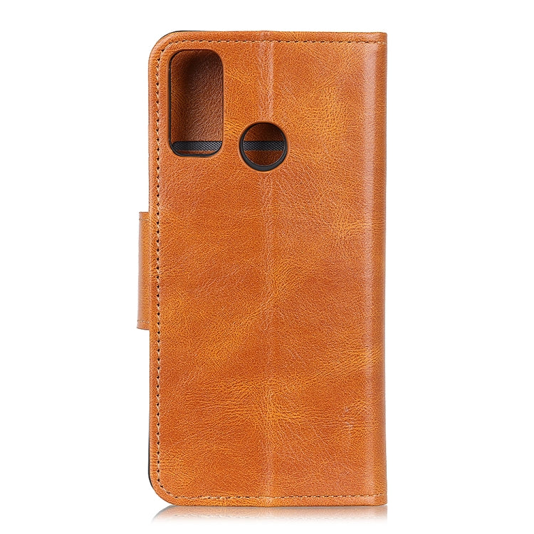 For Huawei Y8s Mirren Crazy Horse Texture Horizontal Flip Leather Case with Holder & Card Slots & Wallet