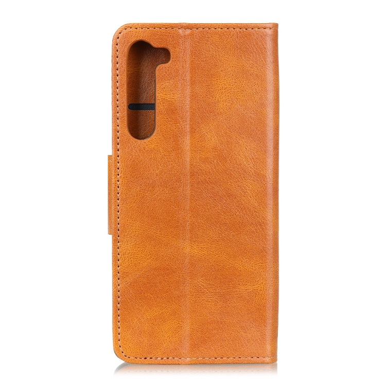 For Motorola Moto Edge Mirren Crazy Horse Texture Horizontal Flip Leather Case with Holder & Card Slots & Wallet