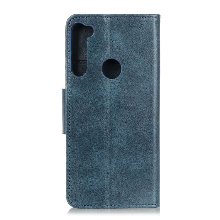 For Motorola Moto One Fusion Plus Mirren Crazy Horse Texture Horizontal Flip Leather Case with Holder & Card Slots & Wallet