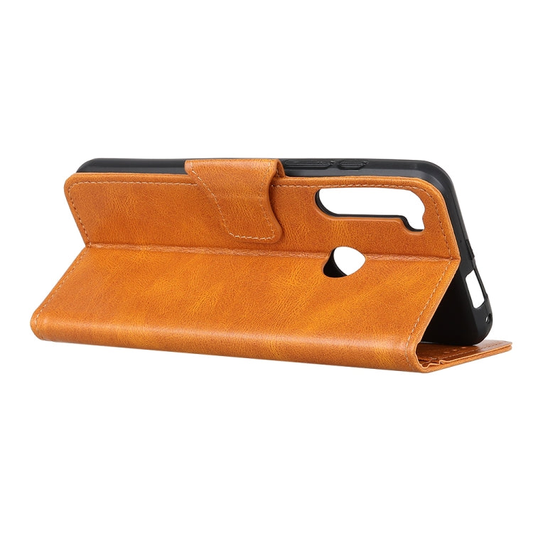 For Motorola Moto One Fusion Plus Mirren Crazy Horse Texture Horizontal Flip Leather Case with Holder & Card Slots & Wallet