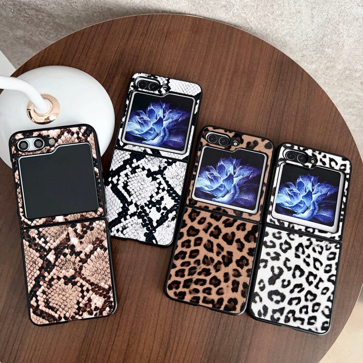 For Samsung Galaxy Z Flip5 Animal Pattern Texture Protective Phone Case