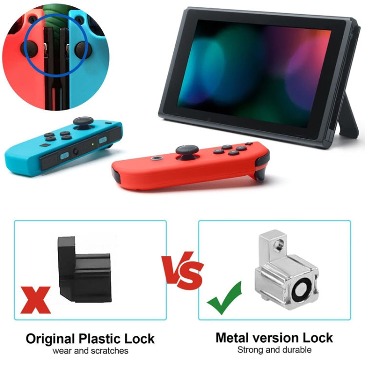 For Switch JoyCon Handle Metal Lock Replacement Parts, Spec: