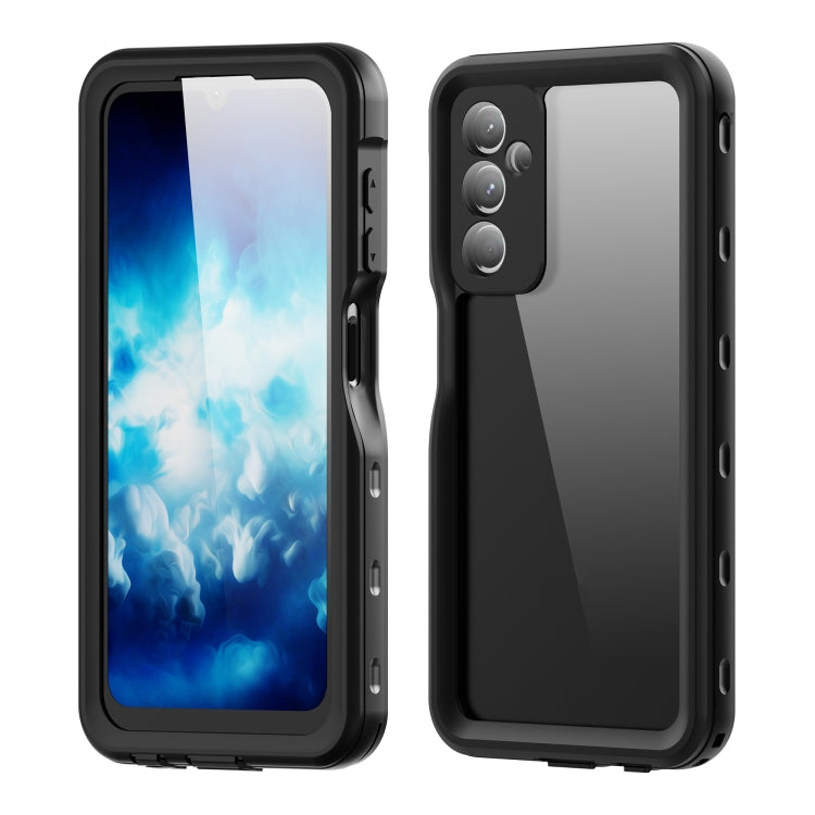 For Samsung Galaxy A24 4G / A25 5G RedPepper IP68 Life Waterproof Phone Case(Black)