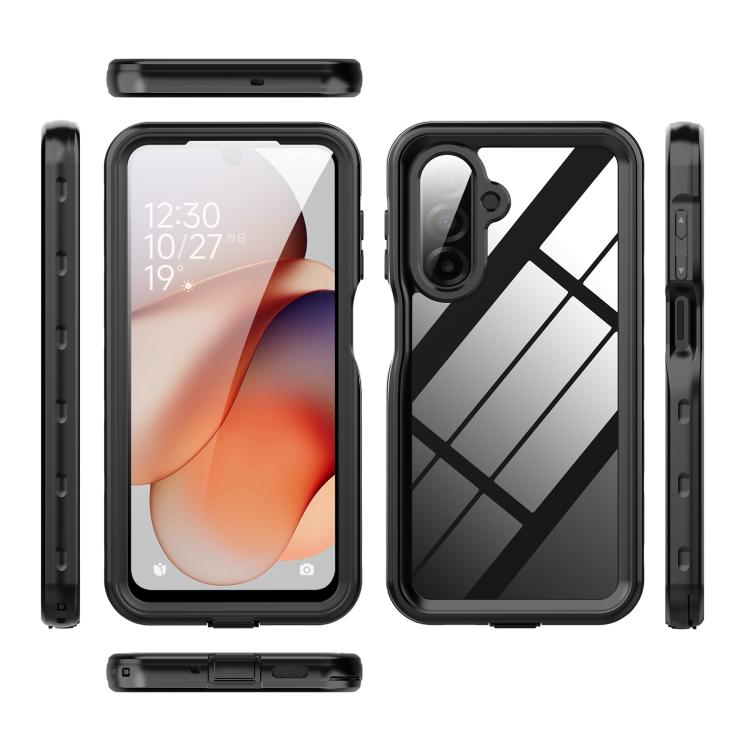 For Samsung Galaxy A17 5G RedPepper IP68 Life Waterproof Phone Case - Black