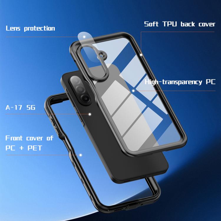 For Samsung Galaxy A17 5G RedPepper IP68 Life Waterproof Phone Case - Black