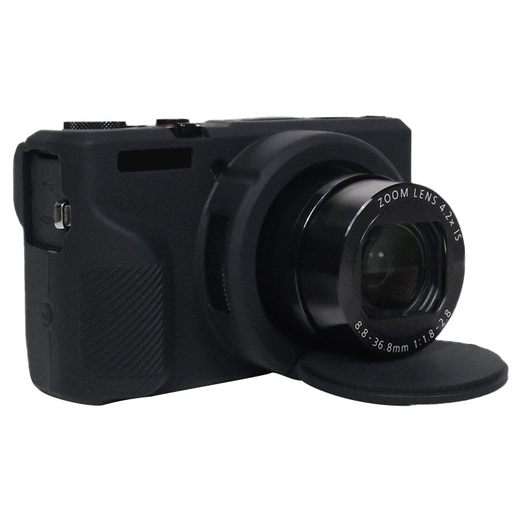 For Canon PowerShot G7 X Mark III / G7X3 Soft Silicone Protective Case with Lens Cover