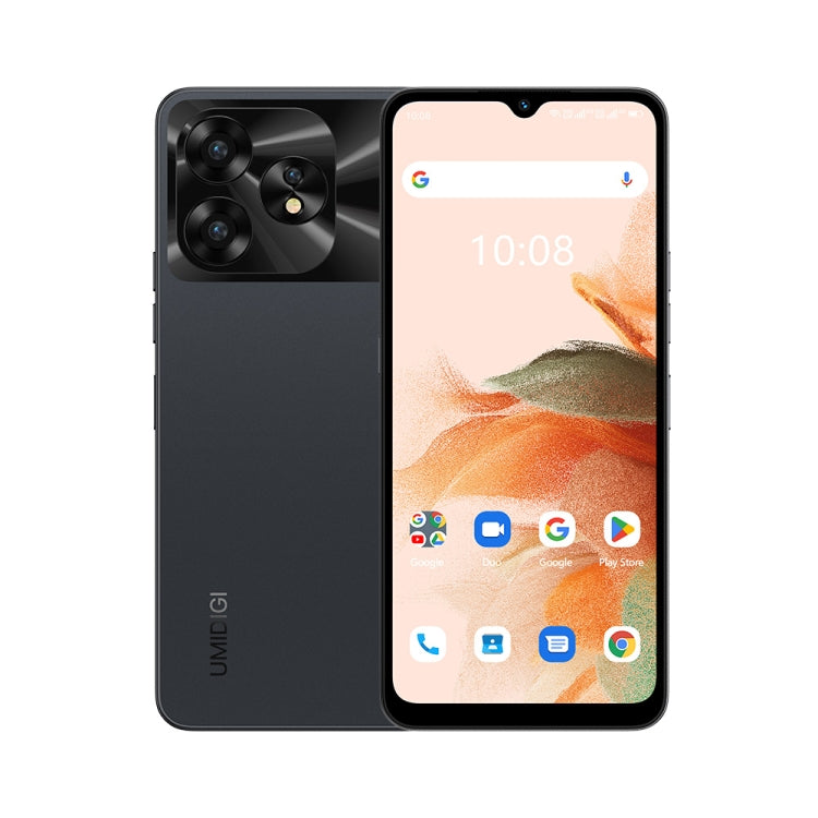 [HK Warehouse] UMIDIGI A15C, 8GB+128GB, Face ID & Side Fingerprint Identification, 6.7 inch Android 13 Unisoc T606 Octa Core, Network: 4G, NFC, OTG