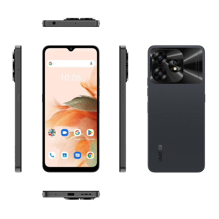 [HK Warehouse] UMIDIGI A15C, 8GB+128GB, Face ID & Side Fingerprint Identification, 6.7 inch Android 13 Unisoc T606 Octa Core, Network: 4G, NFC, OTG
