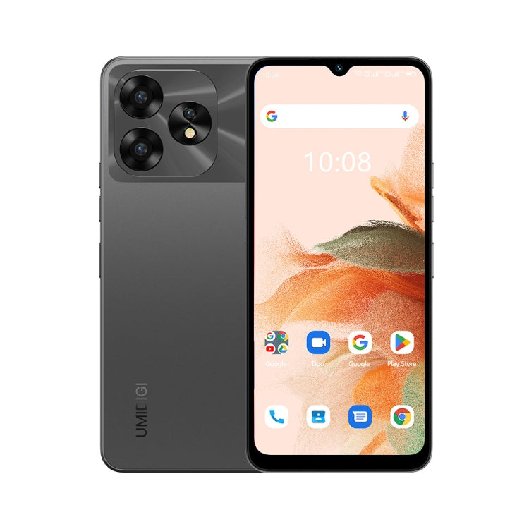 [HK Warehouse] UMIDIGI A15C, 8GB+128GB, Face ID & Side Fingerprint Identification, 6.7 inch Android 13 Unisoc T606 Octa Core, Network: 4G, NFC, OTG
