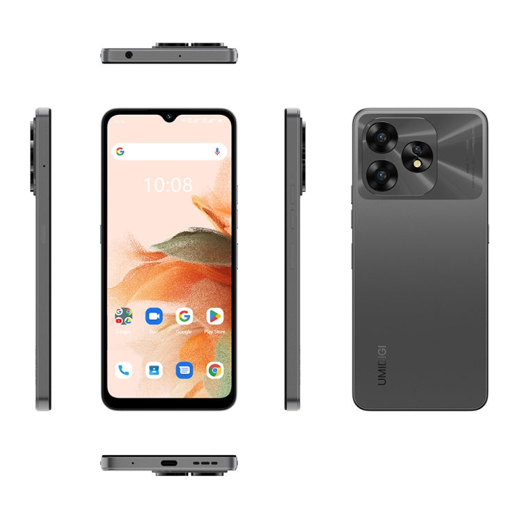 [HK Warehouse] UMIDIGI A15C, 8GB+128GB, Face ID & Side Fingerprint Identification, 6.7 inch Android 13 Unisoc T606 Octa Core, Network: 4G, NFC, OTG