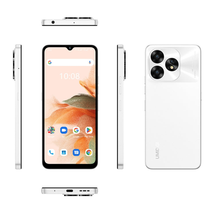 [HK Warehouse] UMIDIGI A15C, 8GB+128GB, Face ID & Side Fingerprint Identification, 6.7 inch Android 13 Unisoc T606 Octa Core, Network: 4G, NFC, OTG