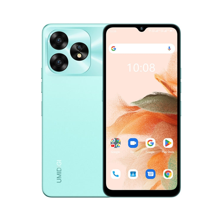 [HK Warehouse] UMIDIGI A15C, 8GB+128GB, Face ID & Side Fingerprint Identification, 6.7 inch Android 13 Unisoc T606 Octa Core, Network: 4G, NFC, OTG