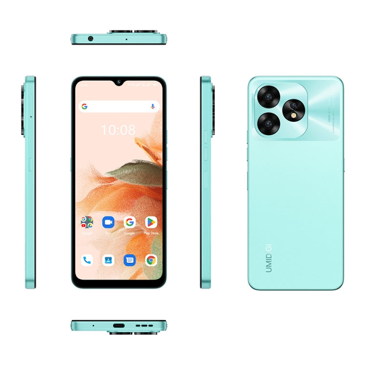 [HK Warehouse] UMIDIGI A15C, 8GB+128GB, Face ID & Side Fingerprint Identification, 6.7 inch Android 13 Unisoc T606 Octa Core, Network: 4G, NFC, OTG