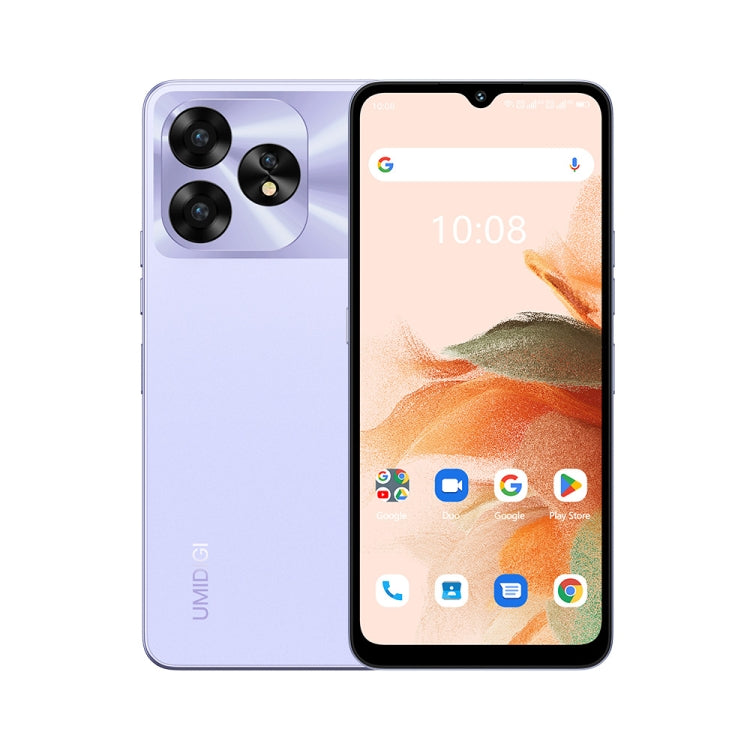 [HK Warehouse] UMIDIGI A15C, 8GB+128GB, Face ID & Side Fingerprint Identification, 6.7 inch Android 13 Unisoc T606 Octa Core, Network: 4G, NFC, OTG