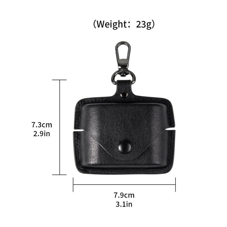 For Sony WF-1000XM6 Leather TWS Earphone Protective Case with Hook