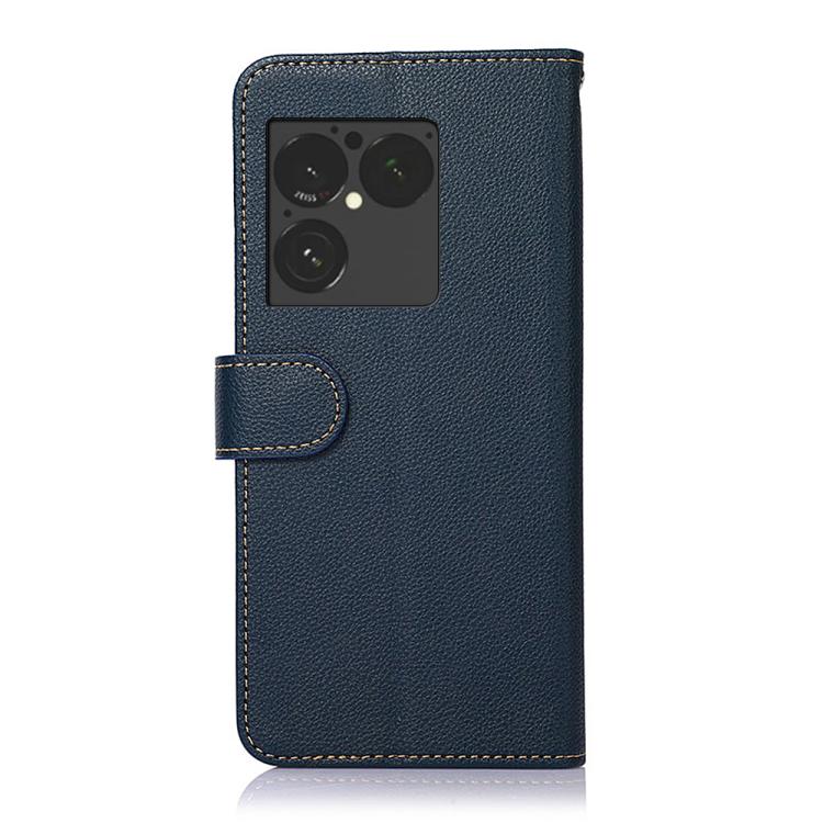 For Sony Xperia 1 VIII KHAZNEH Litchi Texture Leather RFID Phone Case