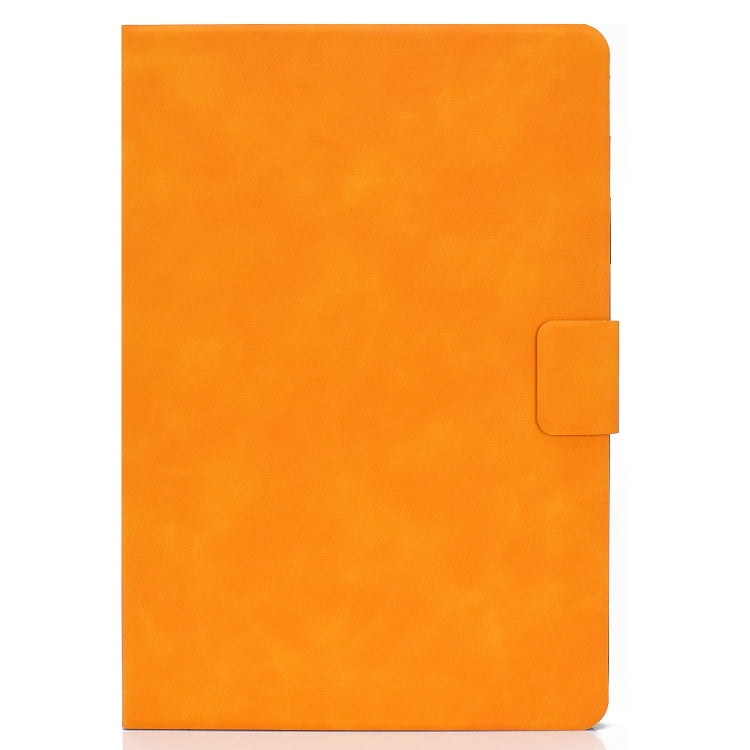 For iPad Air 2022 10.9 Cowhide Texture Leather Smart Tablet Case