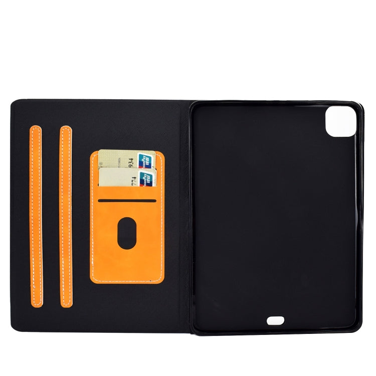 For iPad Pro 11 2025 / 2024 Cowhide Texture Leather Smart Tablet Case