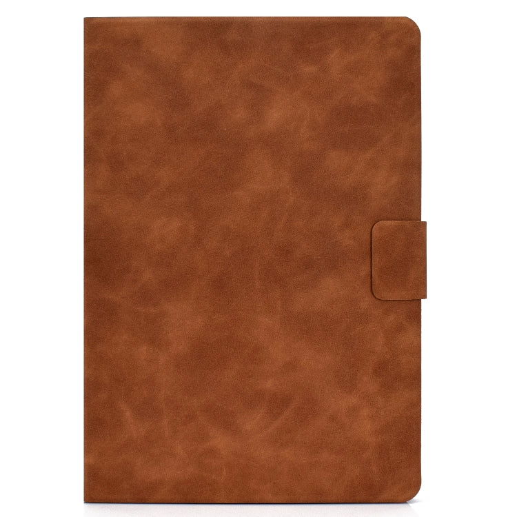 For iPad Pro 11 2025 / 2024 Cowhide Texture Leather Smart Tablet Case