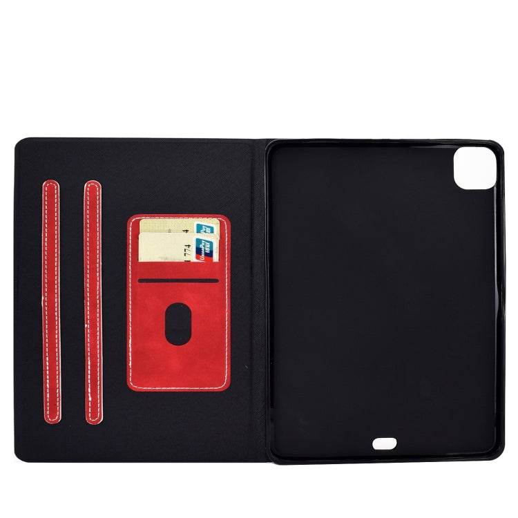 For iPad Pro 11 2025 / 2024 Cowhide Texture Leather Smart Tablet Case