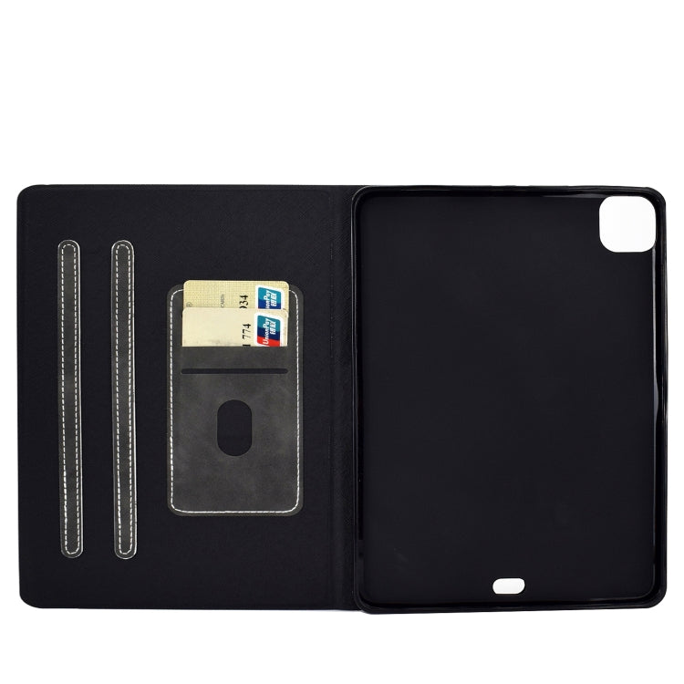 For iPad Pro 11 2025 / 2024 Cowhide Texture Leather Smart Tablet Case