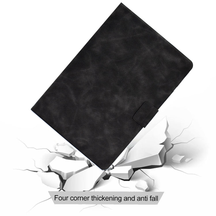 For iPad Pro 11 2025 / 2024 Cowhide Texture Leather Smart Tablet Case