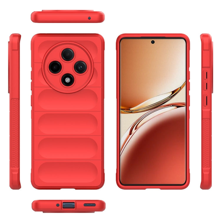For OPPO A3 Pro 5G / F27 Pro+ Magic Shield TPU + Flannel Phone Case