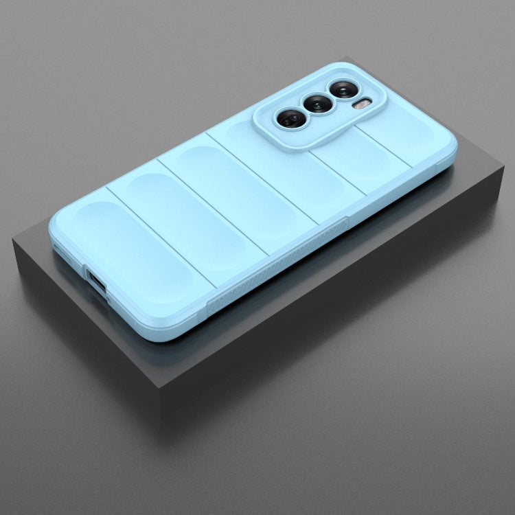 For OPPO Reno12 Global Magic Shield TPU + Flannel Phone Case
