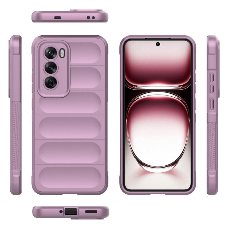 For OPPO Reno12 Pro Global Magic Shield TPU + Flannel Phone Case