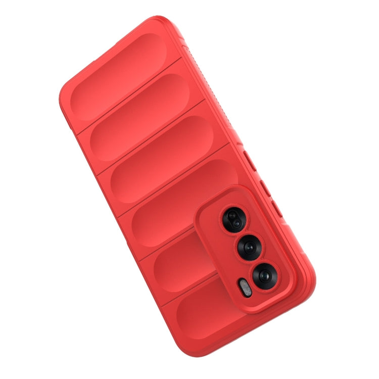 For OPPO Reno12 Pro Global Magic Shield TPU + Flannel Phone Case
