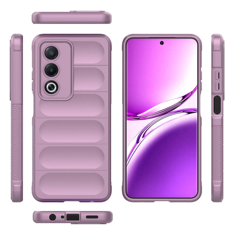 For OPPO A3 Pro India Magic Shield TPU + Flannel Phone Case