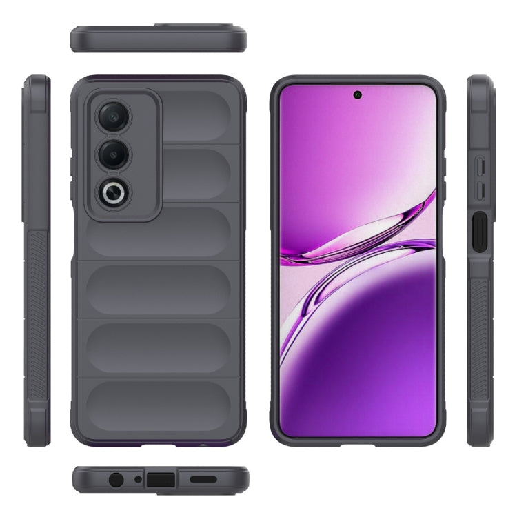 For OPPO A3 Pro India Magic Shield TPU + Flannel Phone Case