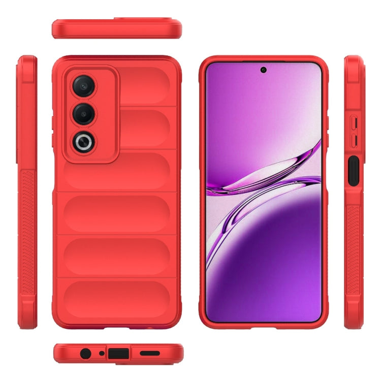 For OPPO A3 Pro India Magic Shield TPU + Flannel Phone Case