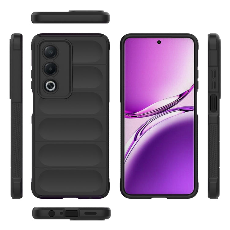 For OPPO A3 Pro India Magic Shield TPU + Flannel Phone Case