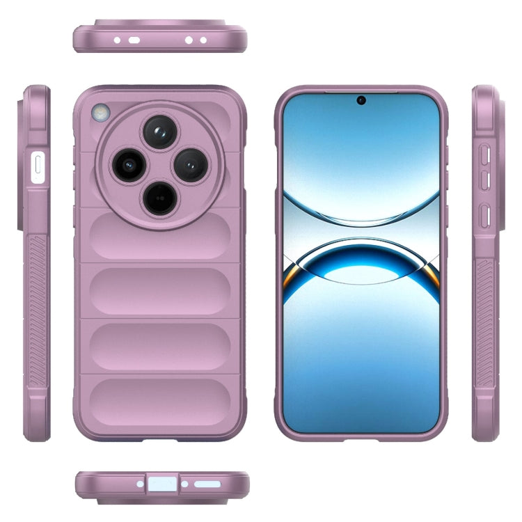 For OPPO Find X8 5G Magic Shield TPU + Flannel Phone Case