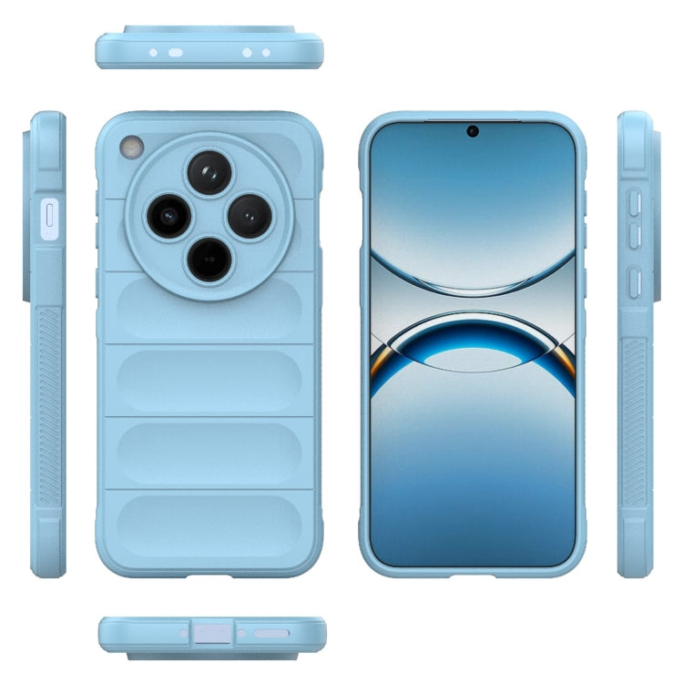 For OPPO Find X8 5G Magic Shield TPU + Flannel Phone Case
