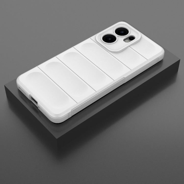For OPPO Reno13 F 5G Global Magic Shield TPU + Flannel Phone Case