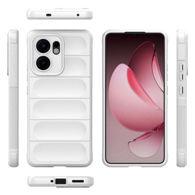 For OPPO Reno13 F 5G Global Magic Shield TPU + Flannel Phone Case