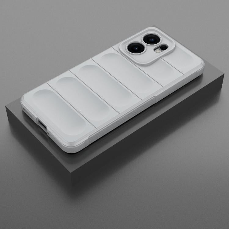 For OPPO Reno13 F 5G Global Magic Shield TPU + Flannel Phone Case