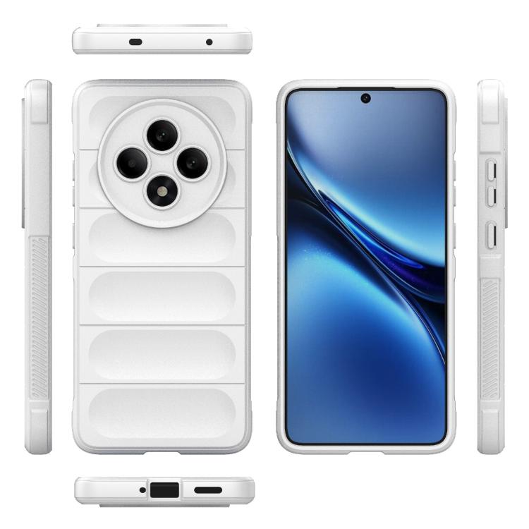 For OPPO Reno12 F 5G Global Magic Shield TPU + Flannel Phone Case