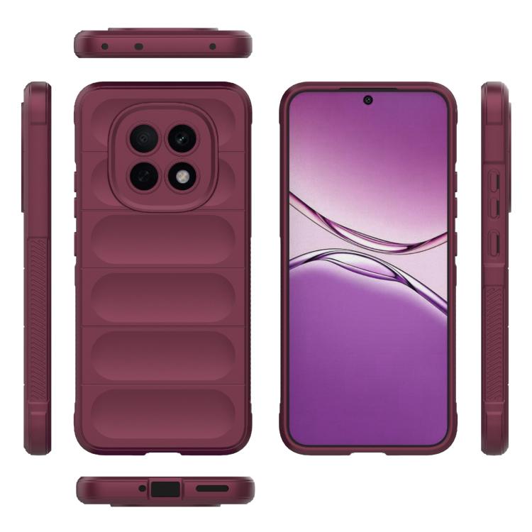 For OPPO F29 5G Global Magic Shield TPU + Flannel Phone Case