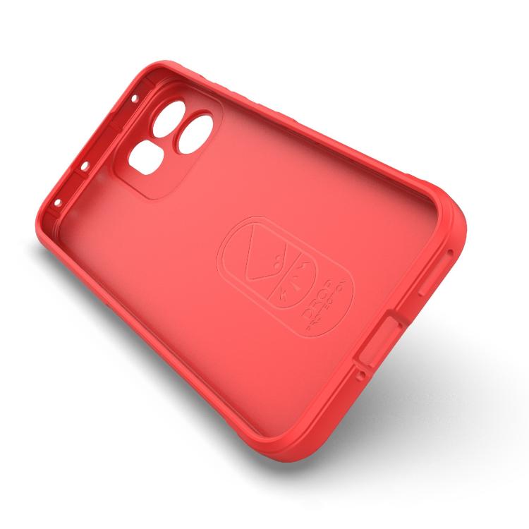 For OPPO Reno14 5G Global Magic Shield TPU + Flannel Phone Case