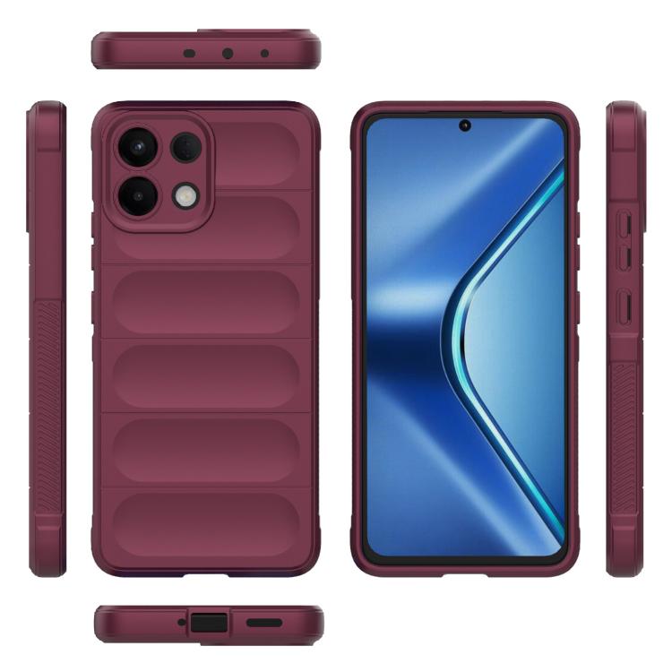 For OPPO K13 5G Magic Shield TPU + Flannel Phone Case