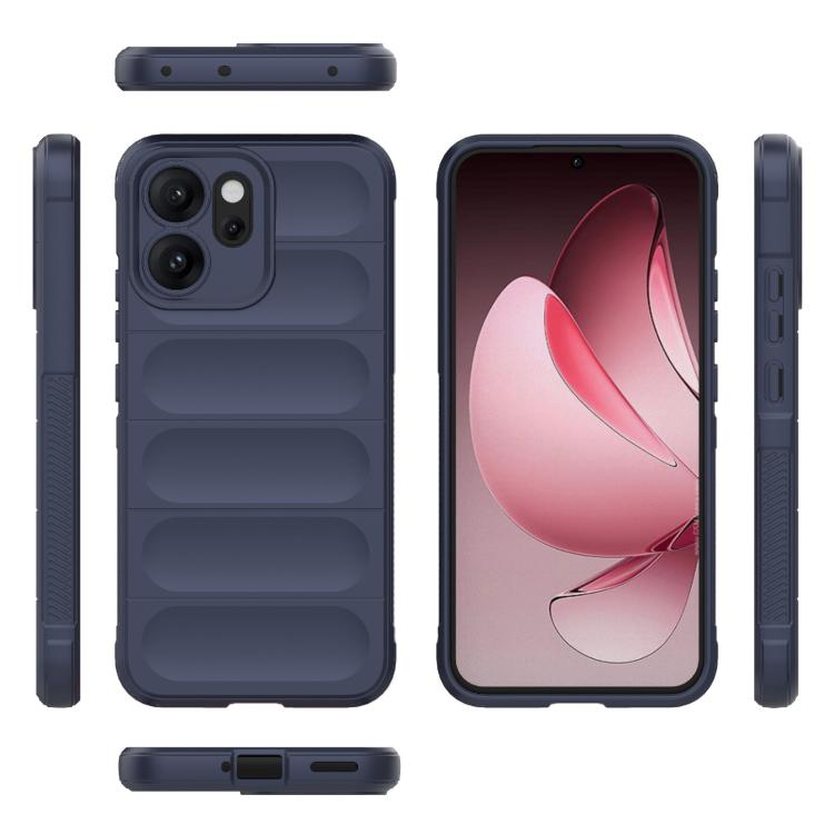 For OPPO Reno14 F Magic Shield TPU + Flannel Phone Case