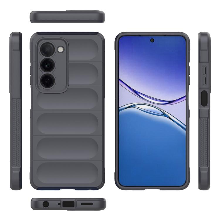 For OPPO A5 5G Global / K13x 5G Global Magic Shield TPU + Flannel Phone Case