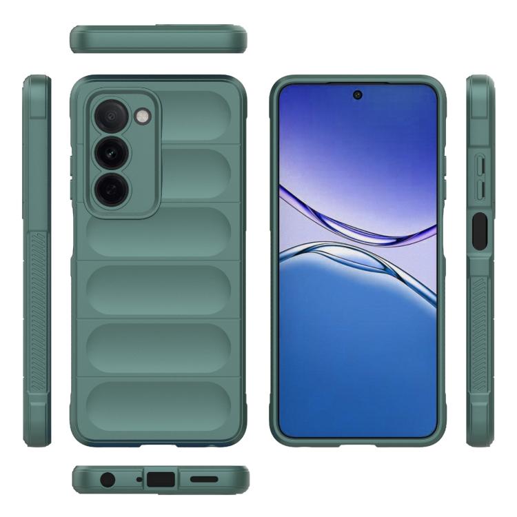 For OPPO A5 5G Global / K13x 5G Global Magic Shield TPU + Flannel Phone Case