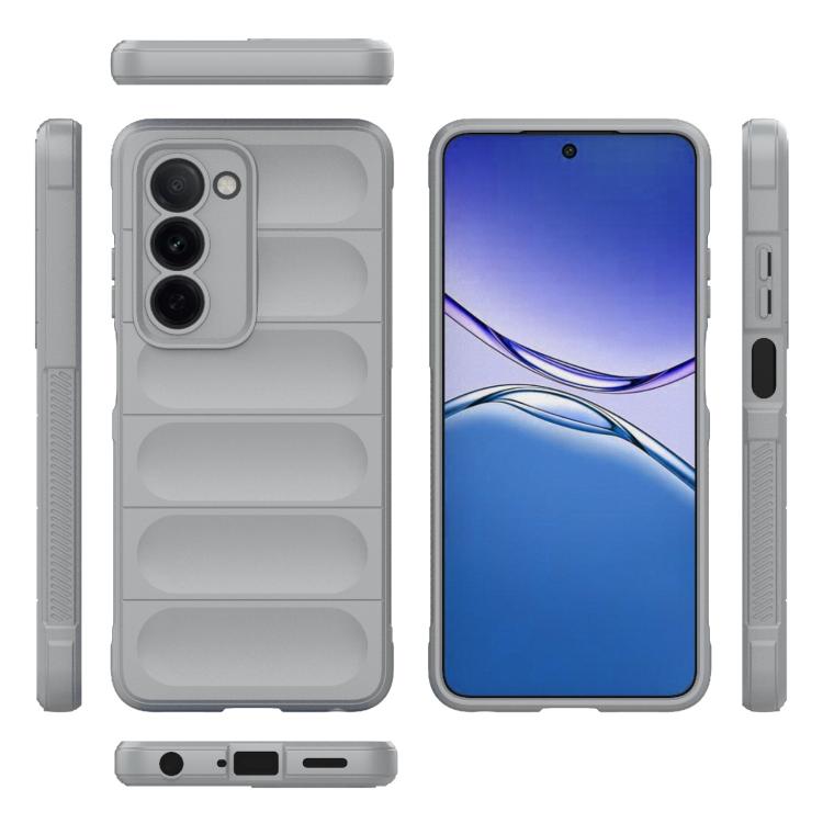 For OPPO A5 5G Global / K13x 5G Global Magic Shield TPU + Flannel Phone Case